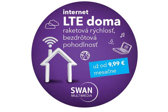 Ilustračný obrázok k článku SWAN rozširuje službu LTE doma do viacerých lokalitách: Posilňuje Považie aj stredné Slovensko