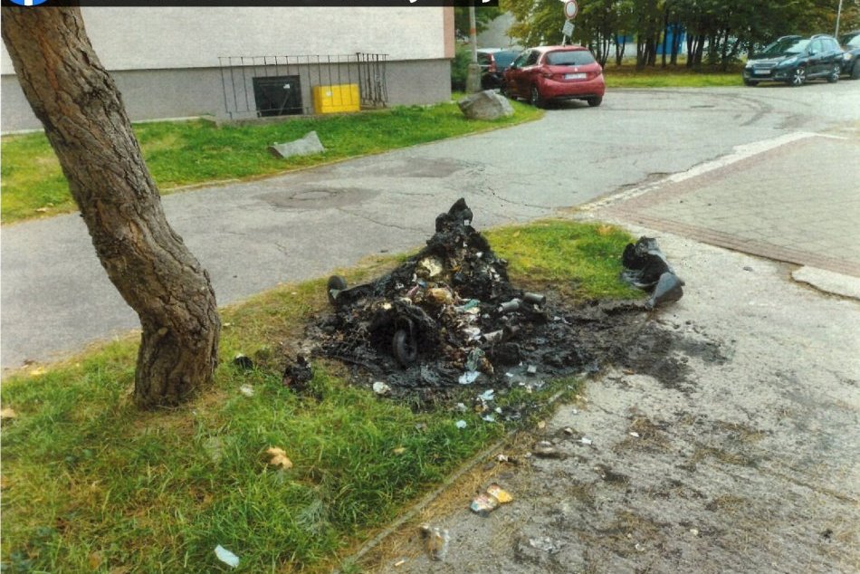 Ilustračný obrázok k článku Kontajnery zhoreli na popol: Intenzívne pátranie polície prinieslo úspech, FOTO