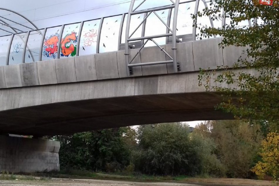 Nový železničný most v Trenčíne