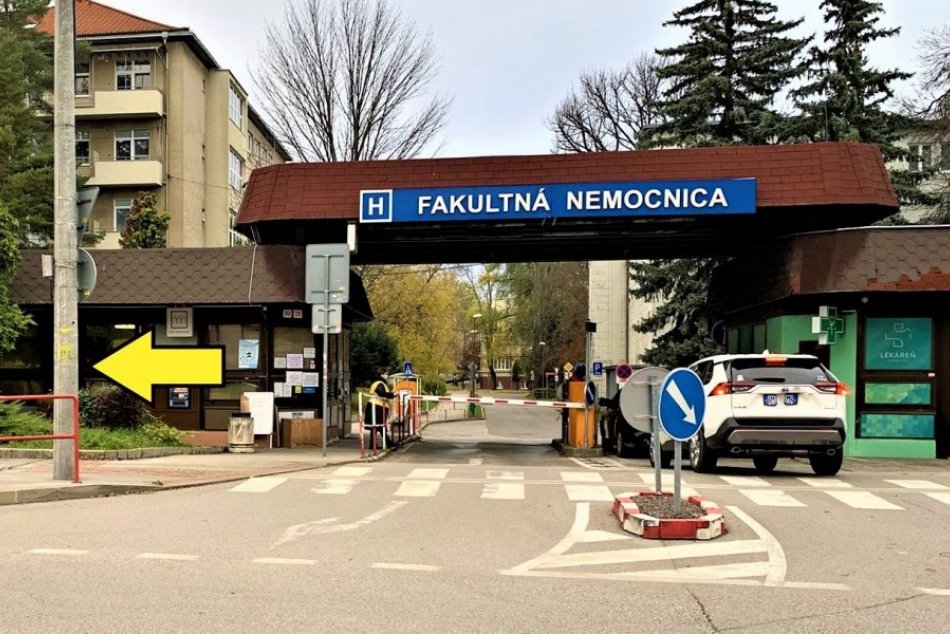 MIESTO, kde Fakultná nemocnica Trenčín spustila bezplatné antigénové testovanie