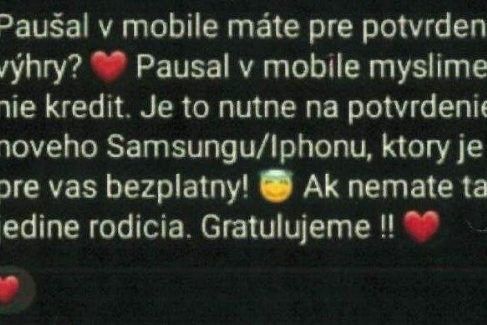 Polícia z Trenčína upozorňuje na podvodné súťaže na Facebooku a Instagrame