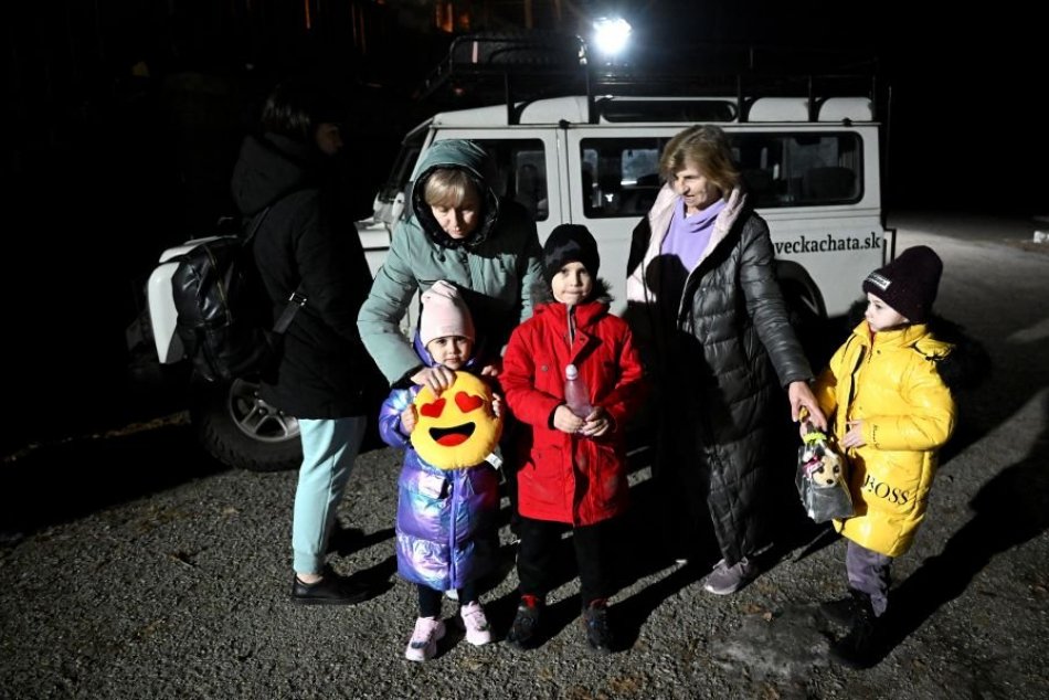 OBRAZOM: Na Inoveckej chate sa ubytovali prví utečenci z Ukrajiny